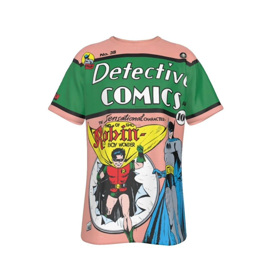 DETECTIVE 38 1ST ROBIN ALL OVER PRINT SHIRT AND TANK TOP