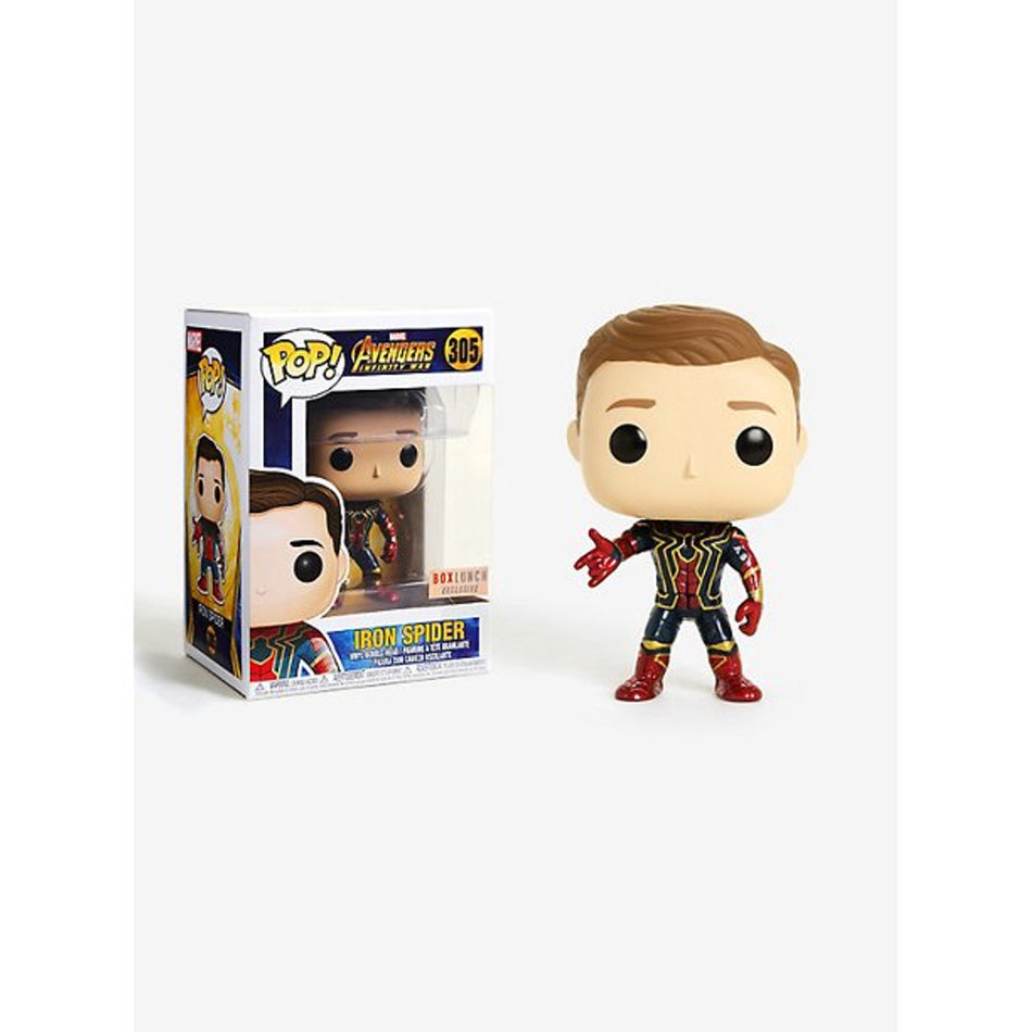 Funko Pop! Marvel Universe Avengers Infinity War Iron Spider Exclusive Vinyl Figure #305 [Unmasked]