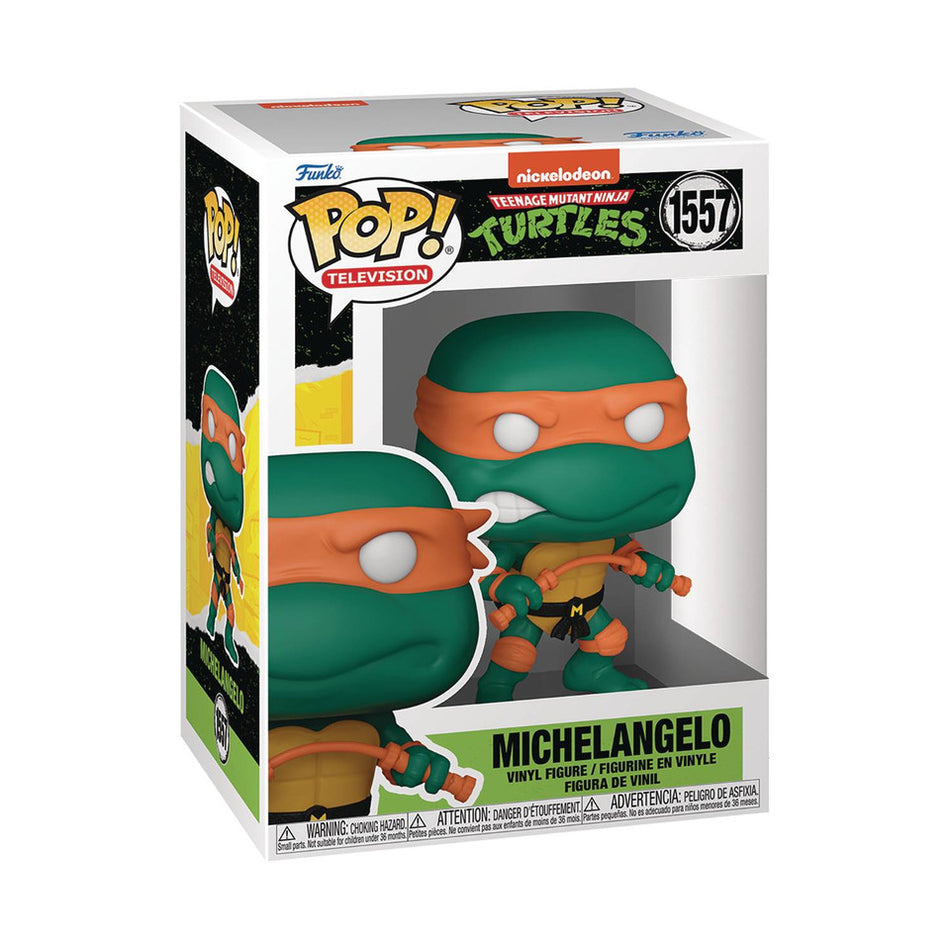 Funko Pop! TMNT Michelangelo #1557 Signed/Remarqued RobB