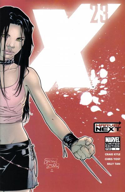 X-23 2005 #1 2nd Print Variant - high grade - $9.99
