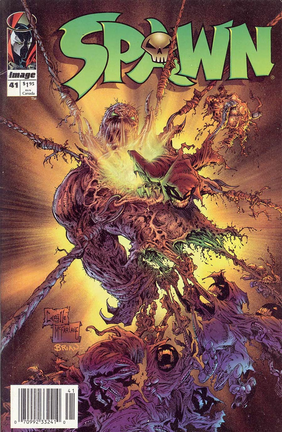 Spawn 1992 #41 Newsstand ed. - 8.0 - $6.99