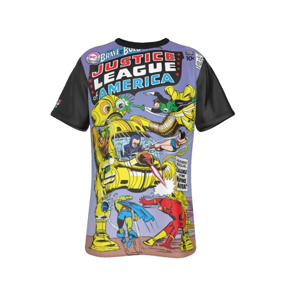 BRAVE AND THE BOLD 29 ALL OVER PRINT SHIRT AND TANK - JLA FROM THE BEGINNING 2