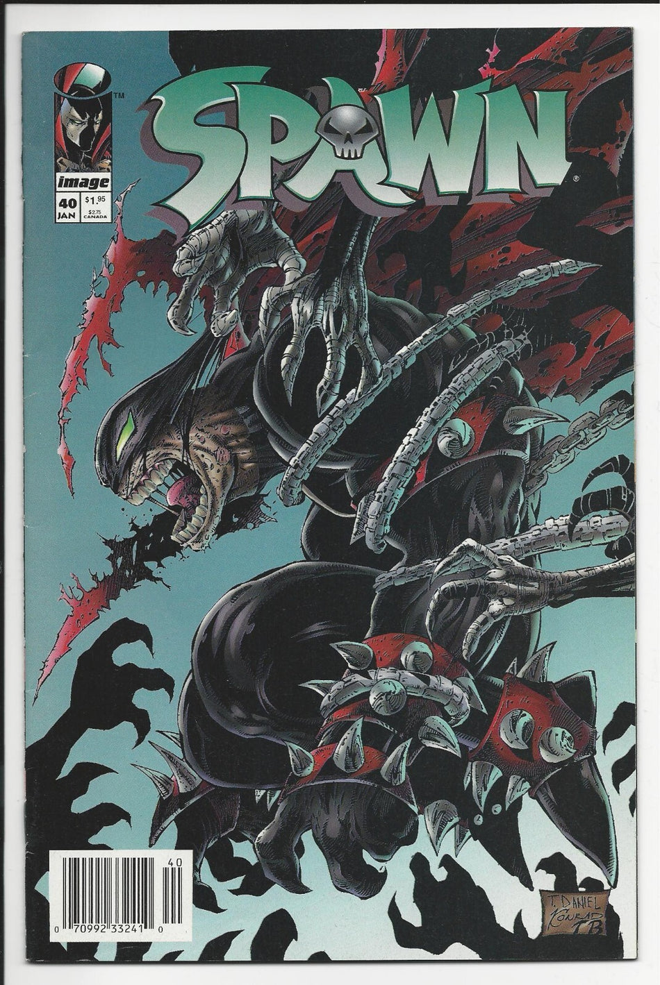 Spawn 1992 #40 Newsstand ed. - 9.0 - $9.99