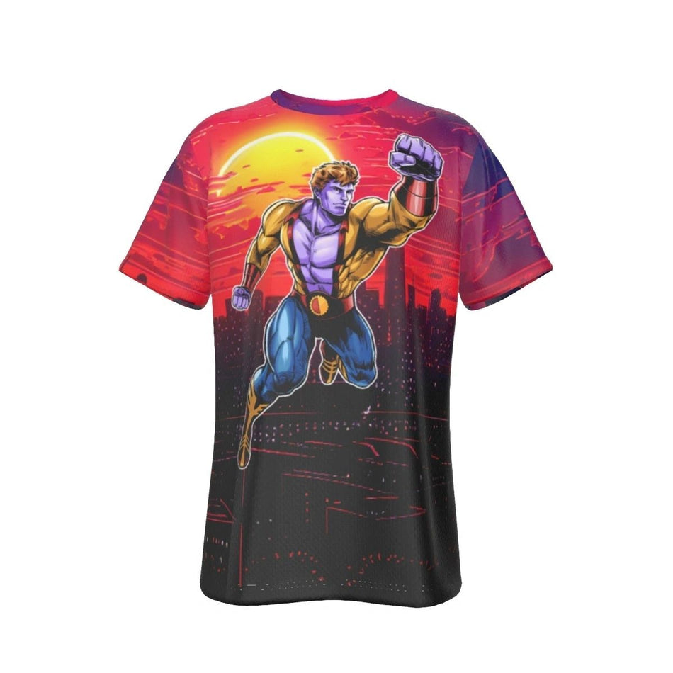 POWER BOY ALL OVER PRINT SHIRT AND TANK TOP