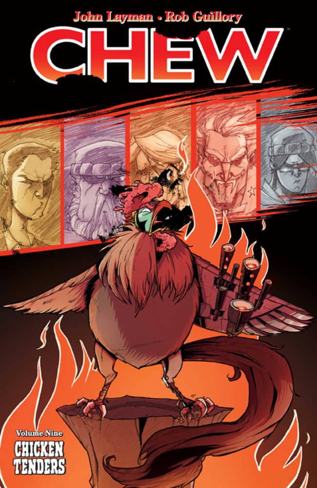 Chew TPB Volume 09 Chicken Tenders Autographed Edition Rob Guillory