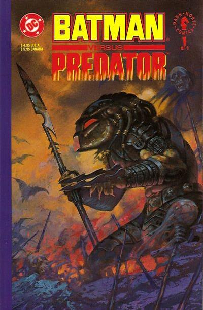 Batman versus Predator [Prestige] 1991 #1 Predator Cover - mid-grade - $7.99
