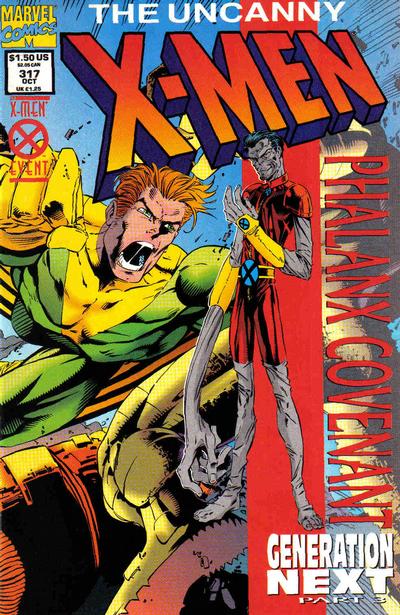 The Uncanny X-Men 1981 #317 Non-Enhanced Cover - 8.5 - $4.99