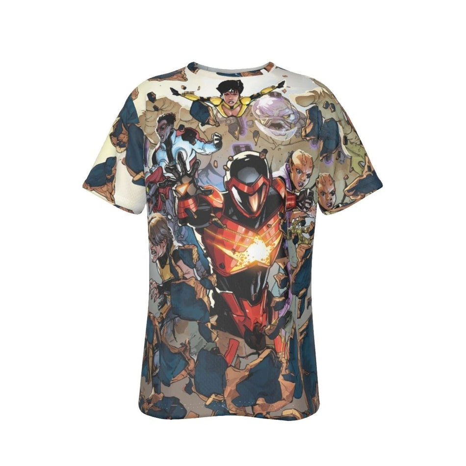 LEGION LOST 6 ALL OVER PRINT SHIRT AND TANK TOP - CHAMELEON GIRL