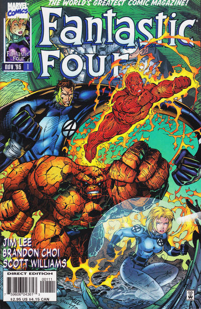 Fantastic Four 1996 #1 Cover A - 9.4 - $9.99