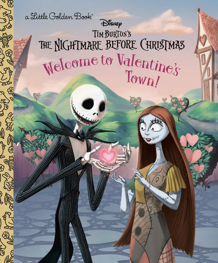 Stock Photo of  Welcome To Valentine's Town! (Disney Tim Burton's The Nightmare Before Christmas) Random House Books for Young Readers Graphic Novels sold by Stronghold Collectibles of Acadiana Lafayette, LA