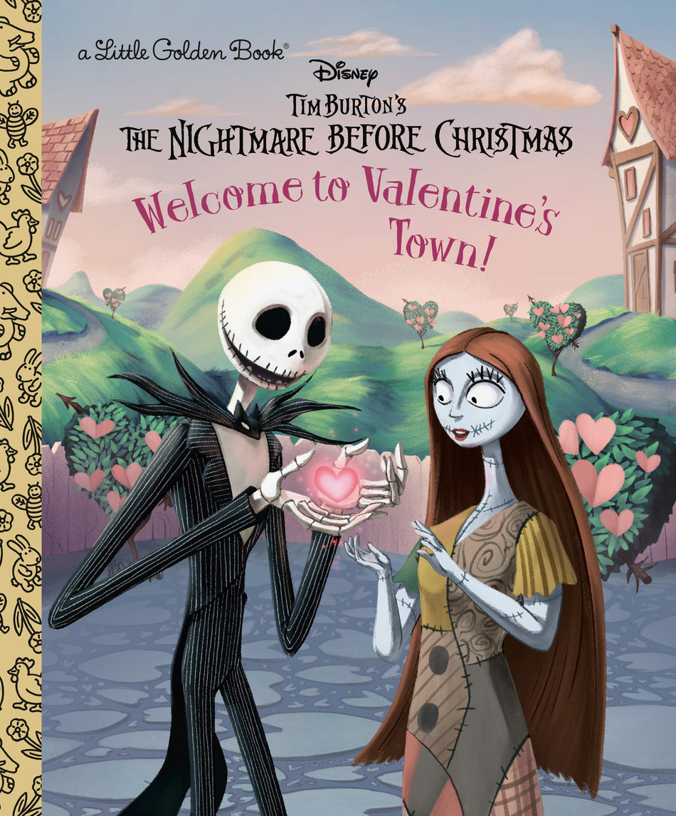 Stock Photo of  Welcome To Valentine's Town! (Disney Tim Burton's The Nightmare Before Christmas) Random House Books for Young Readers Graphic Novels sold by Stronghold Collectibles of Acadiana Lafayette, LA