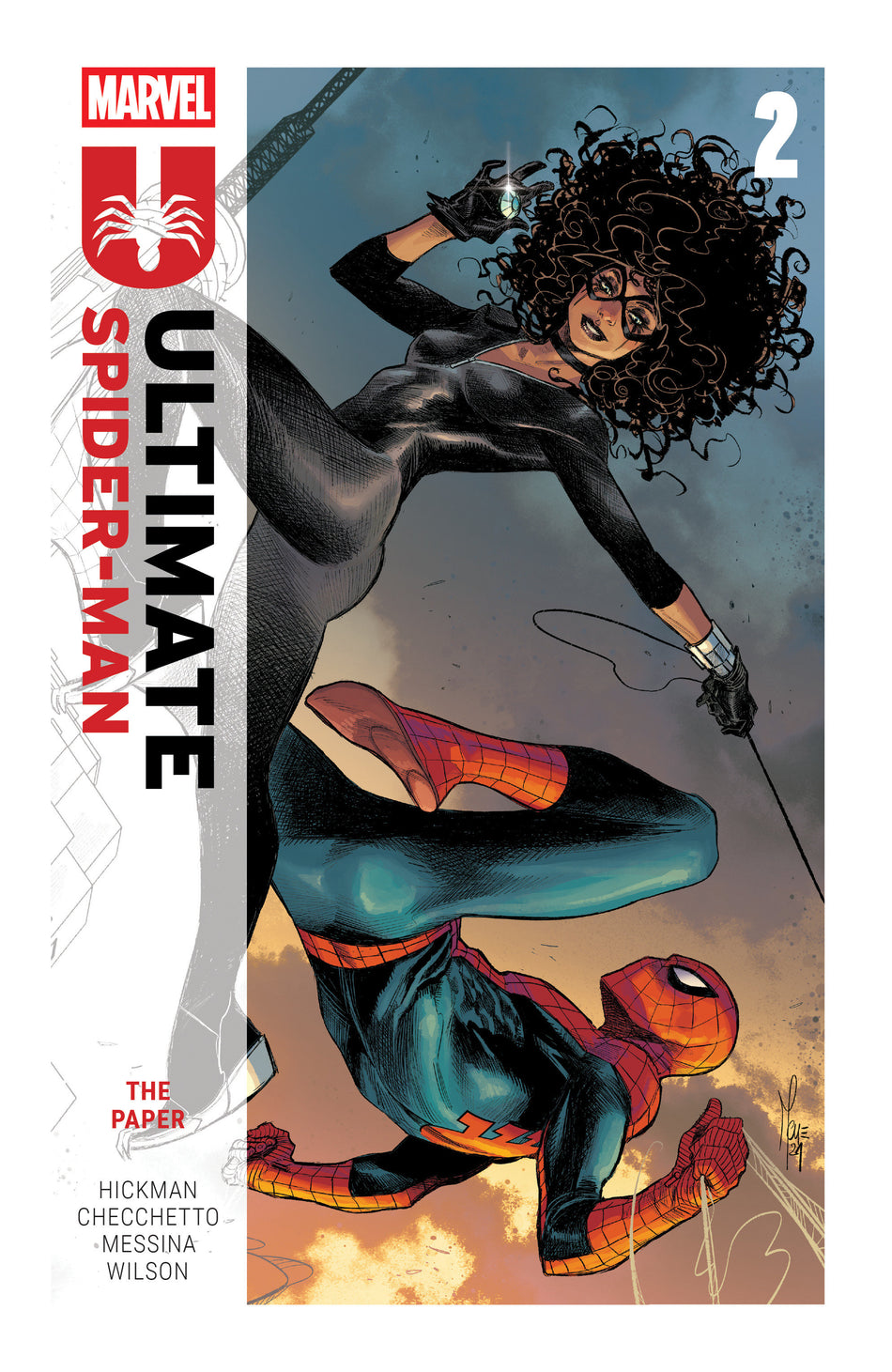 Stock Photo of Ultimate Spider-Man By Jonathan Hickman Volume. 2: The Paper Marvel Comics Graphic Novels sold by Stronghold Collectibles of Acadiana Lafayette, LA