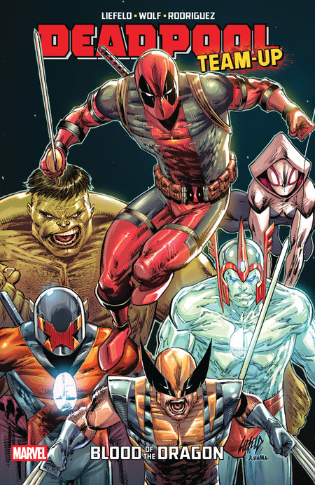 Stock Photo of  Deadpool Team Up By Rob Liefeld: Blood Of The Dragon Marvel Comics Graphic Novels sold by Stronghold Collectibles of Acadiana Lafayette, LA