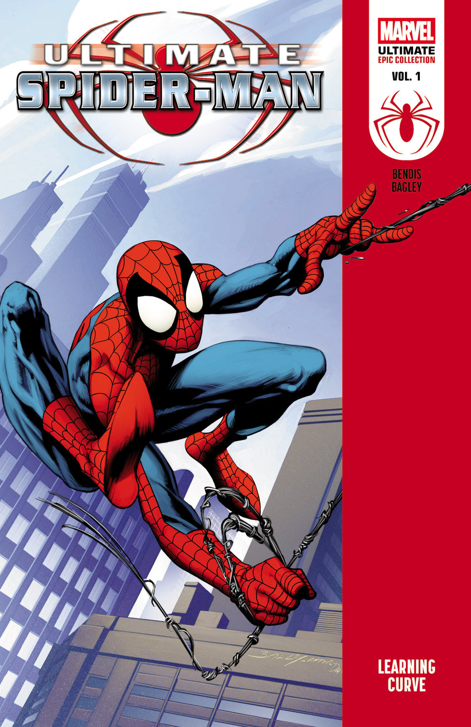 Stock Photo of Ultimate Spider Man Epic Collect TPB Volume 01 Learning Curve Marvel Comics Graphic Novels sold by Stronghold Collectibles of Acadiana Lafayette, LA