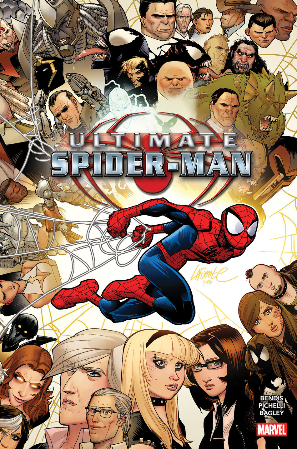 Stock Photo of  Ultimate Spider-Man Omnibus Volume. 5 David Lafuente Cover Marvel Comics Graphic Novels sold by Stronghold Collectibles of Acadiana Lafayette, LA