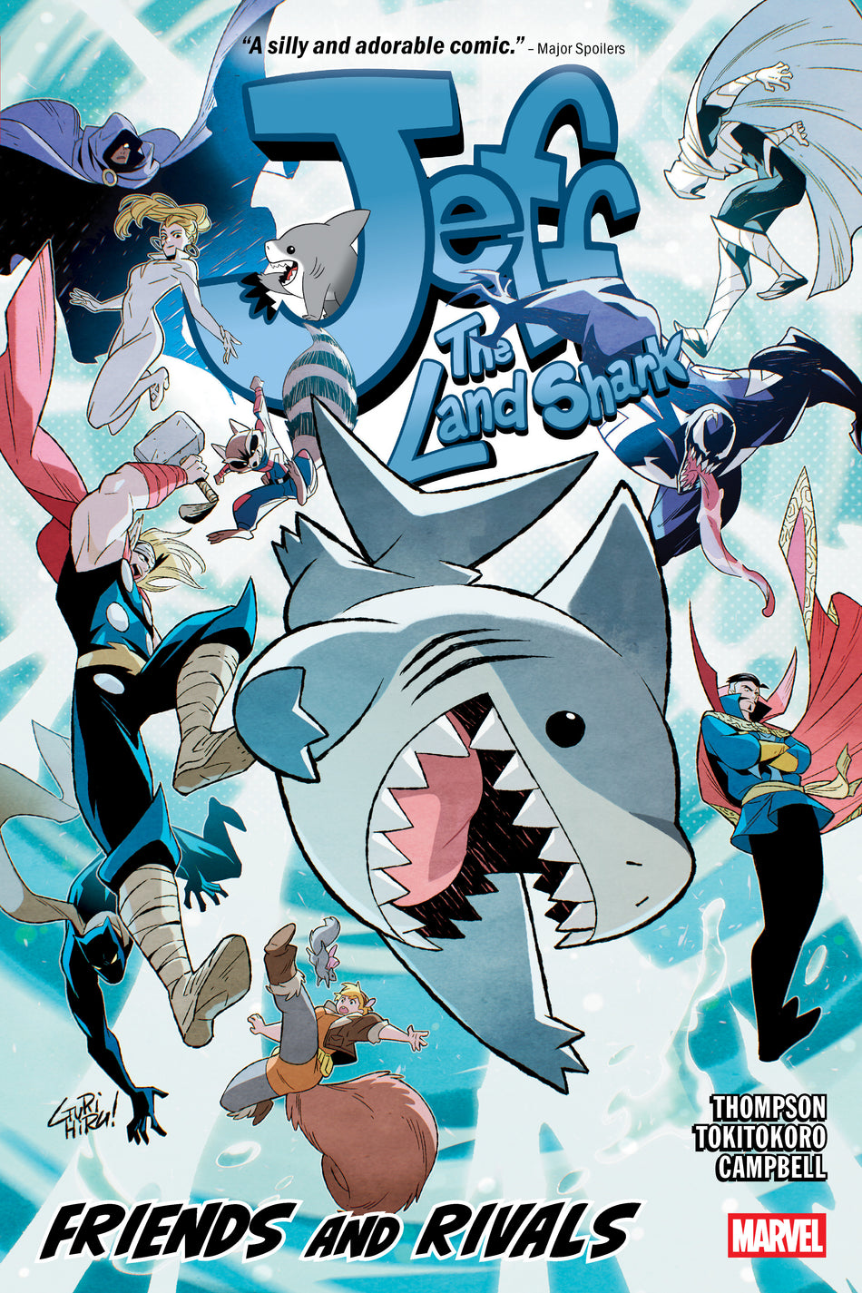 Stock Photo of  Jeff The Land Shark: Friends And Rivals Marvel Comics Graphic Novels sold by Stronghold Collectibles of Acadiana Lafayette, LA