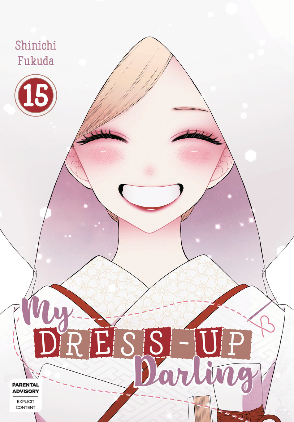 Stock Photo of  My Dress Up Darling 15 Square Enix Manga Graphic Novels sold by Stronghold Collectibles of Acadiana Lafayette, LA