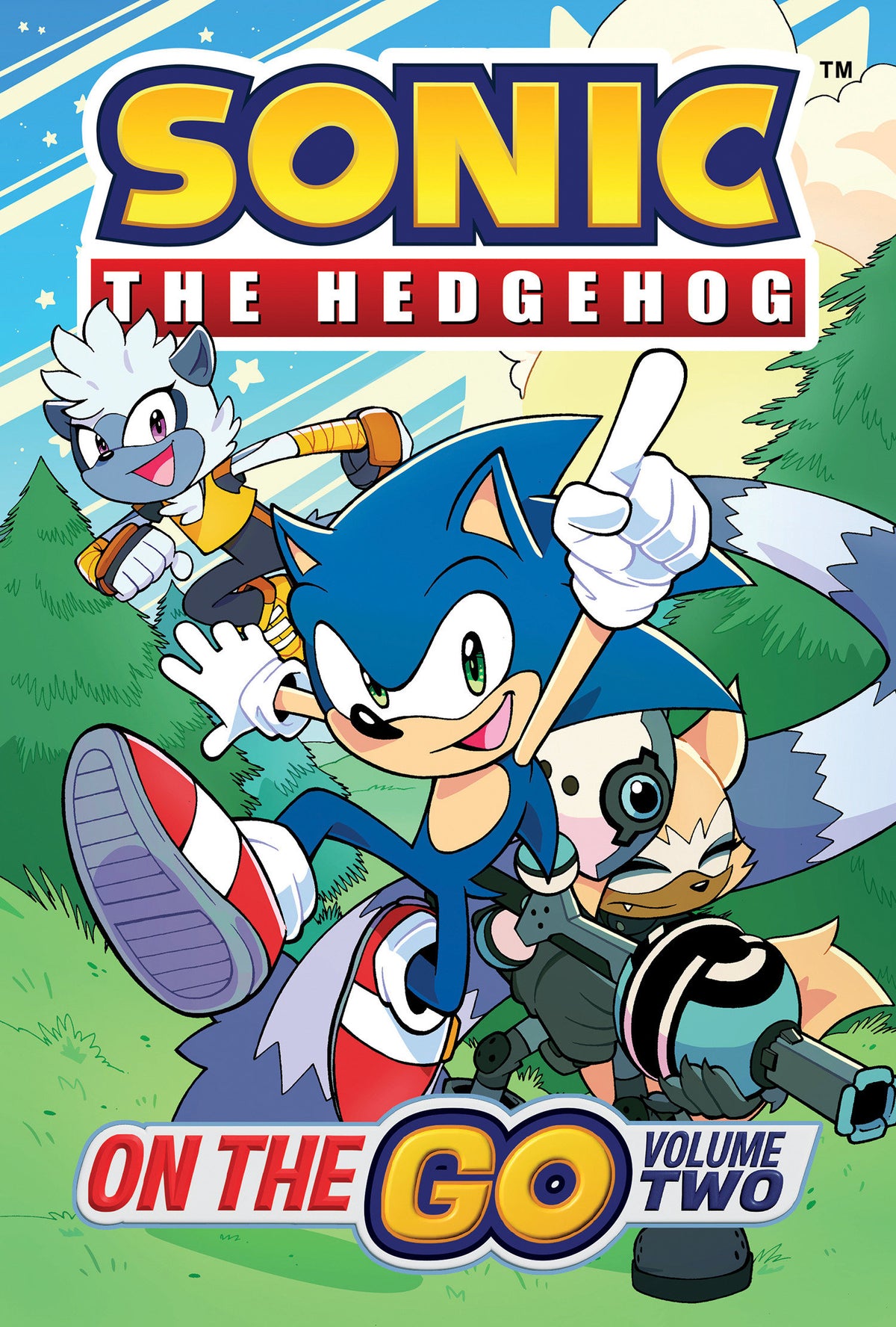 Stock Photo of  Sonic The Hedgehog: On The Go, Volume. 2 IDW Publishing Graphic Novels sold by Stronghold Collectibles of Acadiana Lafayette, LA