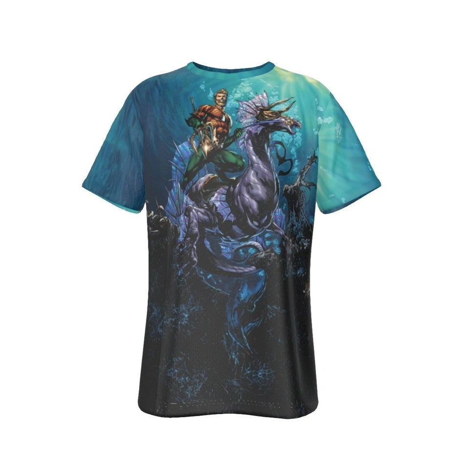 AQUAMAN 1 (80TH ANNY) ALL OVER PRINT SHIRT AND TANK TOP -