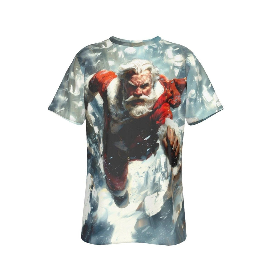SUPER SANTA ALL OVER PRINT SHIRT AND TANK