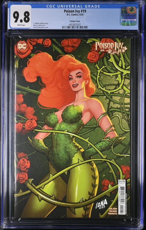 Poison Ivy #19 CGC 9.8 David Nakayama DNA Variant