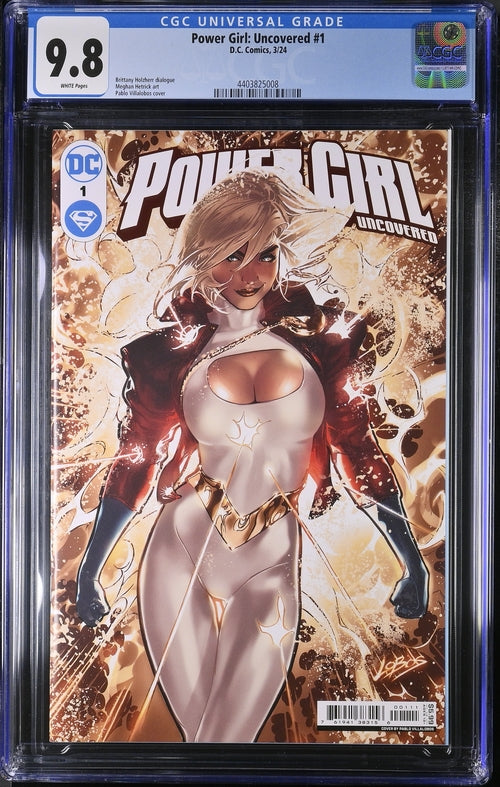 Power Girl Uncovered #1 CGC 9.8