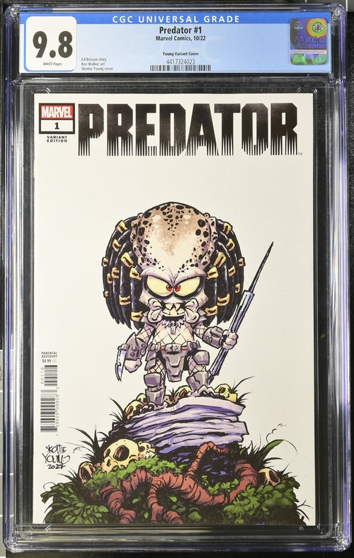 Predator #1 CGC 9.8 Skottie Young Variant