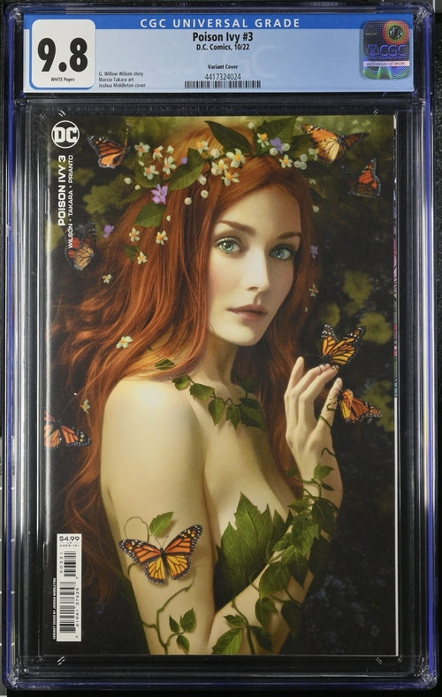 Poison Ivy #3 CGC 9.8 Joshua Middleton Variant