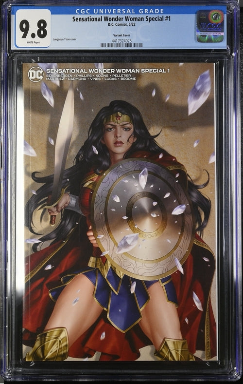 Sensational Wonder Woman Special #1 CGC 9.8 Junggeun Yoon cover