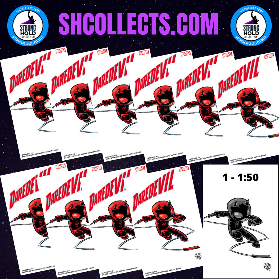 Daredevil #10 SKOTTIE YOUNG'S BIG MARVEL VARIANT 1:50 RATIO BUNDLE PRE-ORDER 05/27