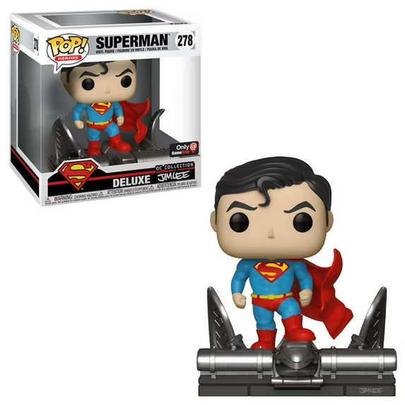 Funko POP! Heroes: Superman #278 GameStop Excl - Deluxe DC Jim Lee Collection