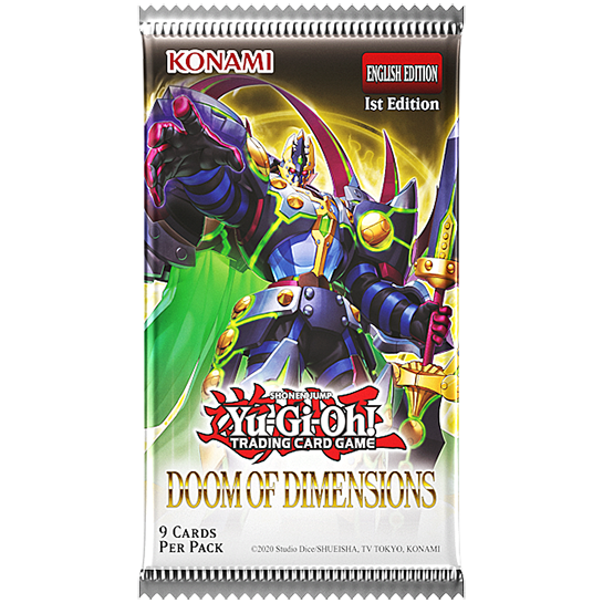 Yu-Gi-Oh! TCG Doom of Dimensions Booster Pack