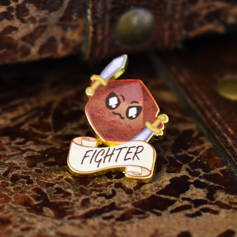 Fighter Class Pin