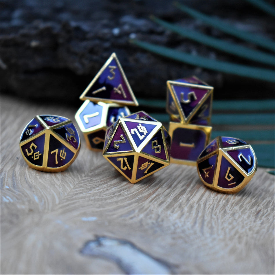 Vineyard Metal Dice Set