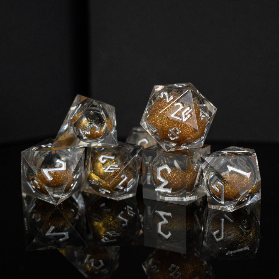 Hidden Treasures Liquid Core Dice Set