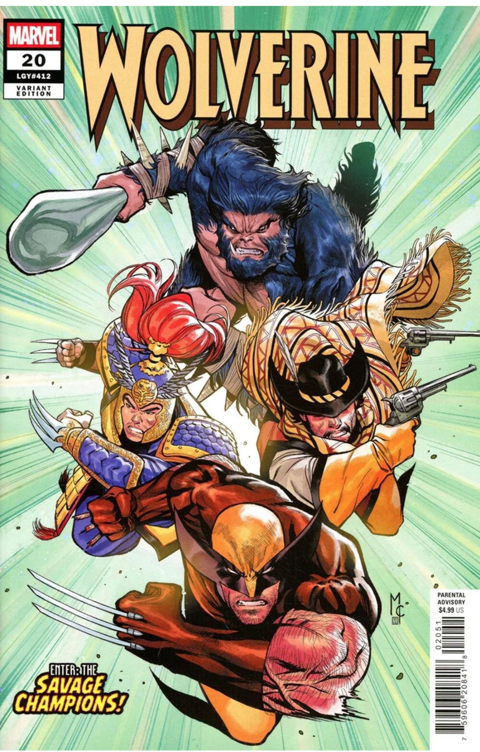 Wolverine #20 Martin Coccolo Classified Spoiler Variant (05/13/26)