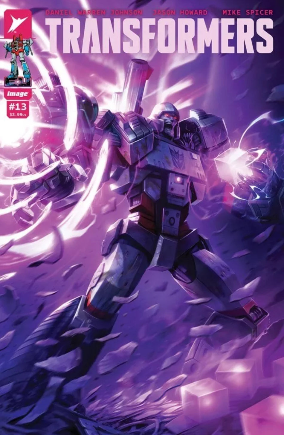 Transformers #13 CVR E 1:50 Francesco Mattina Variant