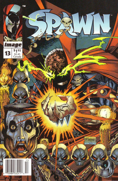 Spawn 1992 #13 Newsstand ed. - 7.5 - $3.99