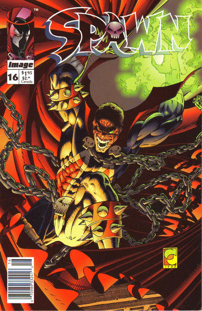 Spawn 1992 #16 Newsstand ed. - 9.2 - $12.99