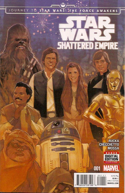 Journey to Star Wars: The Force Awakens - Shattered Empire 2015 #1 - 9.4 - $5.99