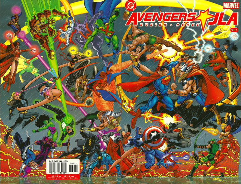 Avengers / JLA 2003 #2 - high grade - $17.99