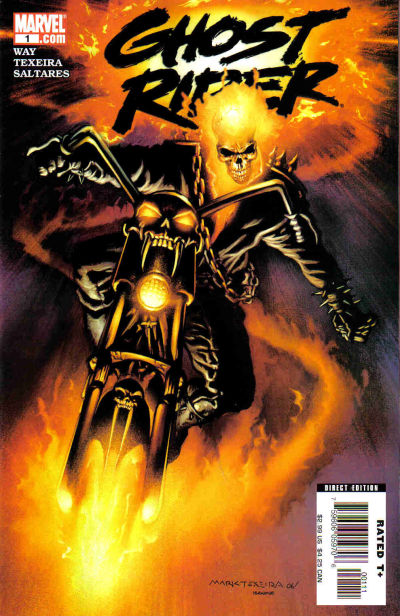 Ghost Rider 2006 #1 Direct Edition - mid-grade - $3.99