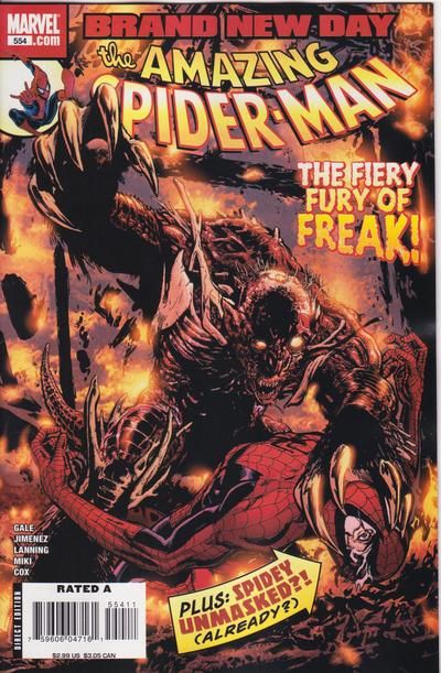The Amazing Spider-Man 1999 #554 Direct Edition - 8.5 - $3.99