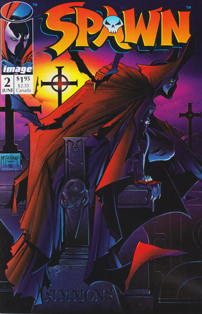 Spawn 1992 #2 Direct ed. - 8.0 - $5.99
