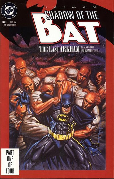 Batman: Shadow of the Bat 1992 #1 Direct ed. - high grade - $5.99