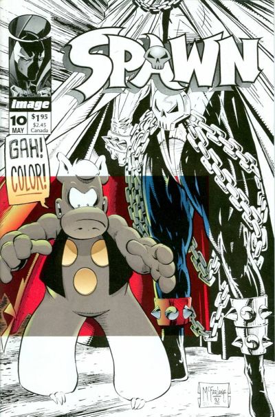 Spawn 1992 #10 Direct ed. - high grade - $3.99
