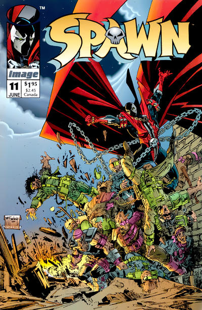 Spawn 1992 #11 Direct ed. - mid-grade - $3.99