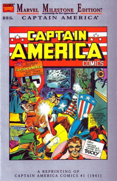 Marvel Milestone Edition: Captain America Comics #1 1995 #[nn] - mid-grade - $24.99