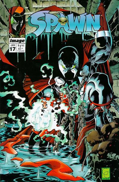 Spawn 1992 #17 Direct ed. - mid-grade - $3.99