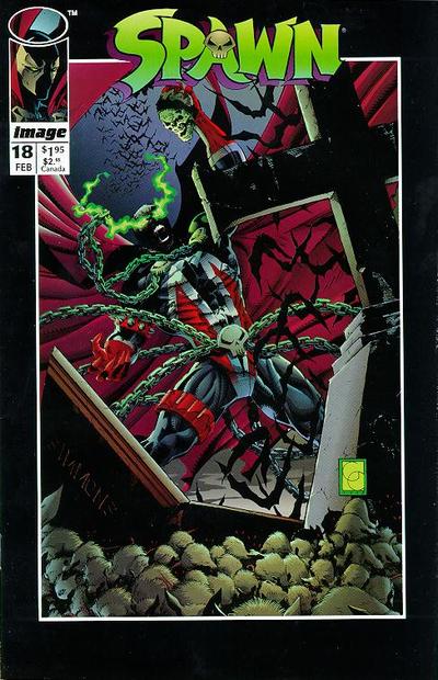 Spawn 1992 #18 Direct ed. - mid-grade - $3.99